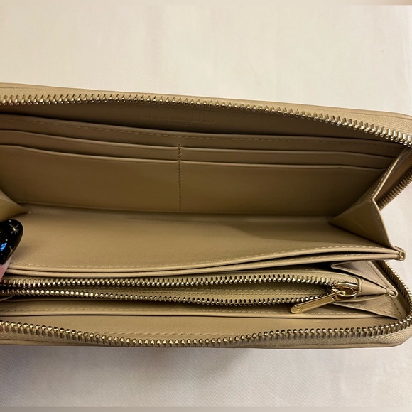 Lady Dior Voyageurs Beige Cannage Wallet - Picture 11 of 13